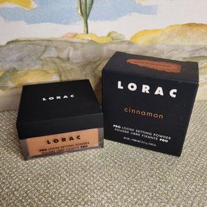 LORAC PRO LOOSE SETTING POWDER - CINNAMON *NIB*